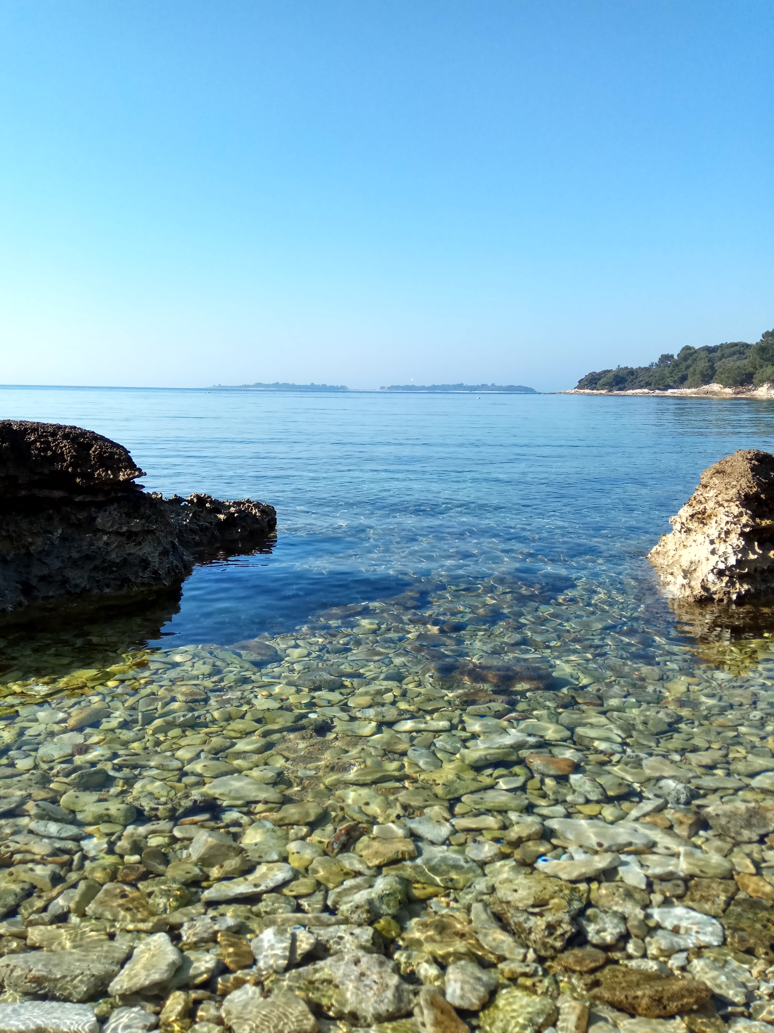 Clean sea, Croatia
