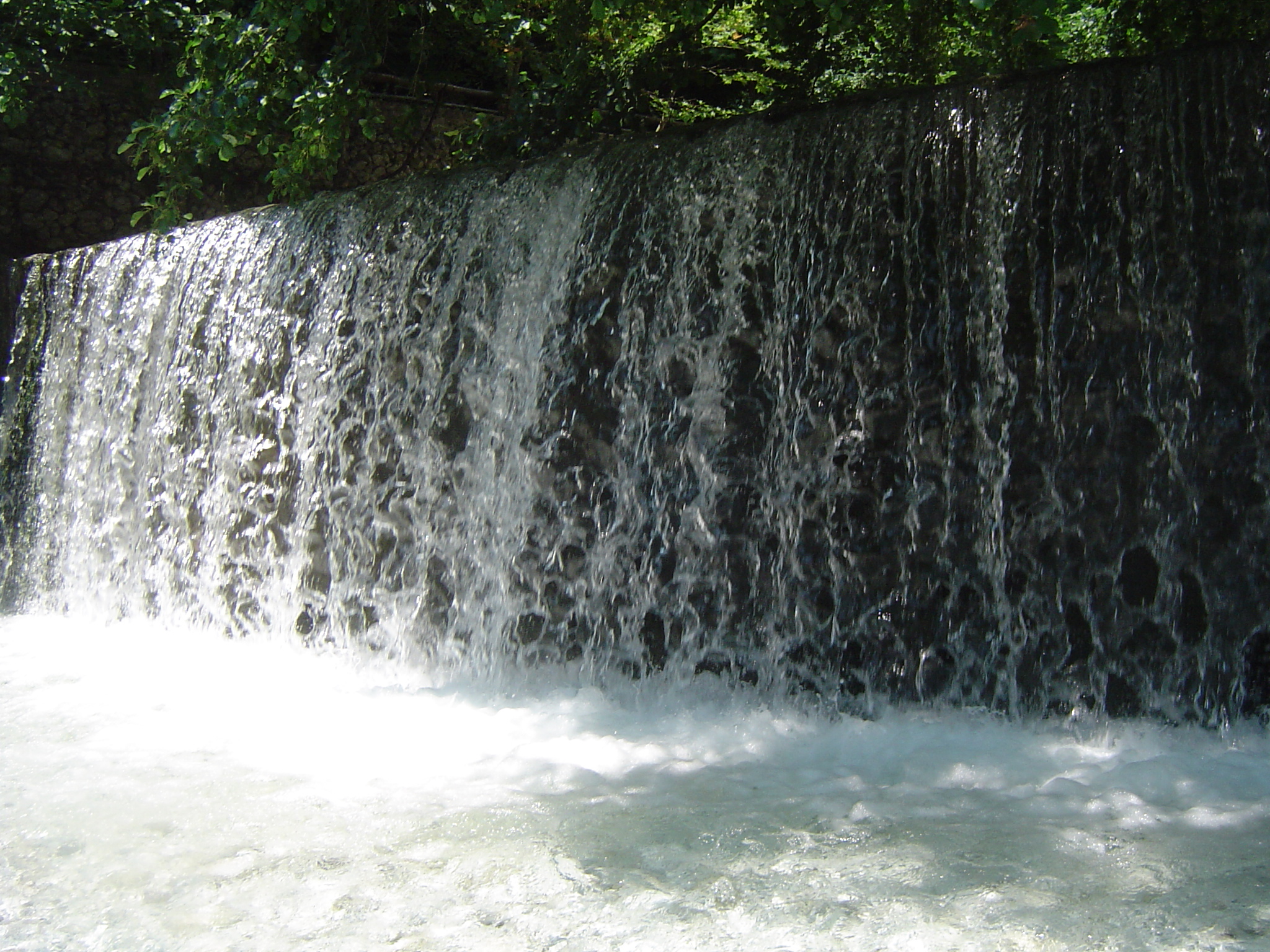 Water curtain, Greece
