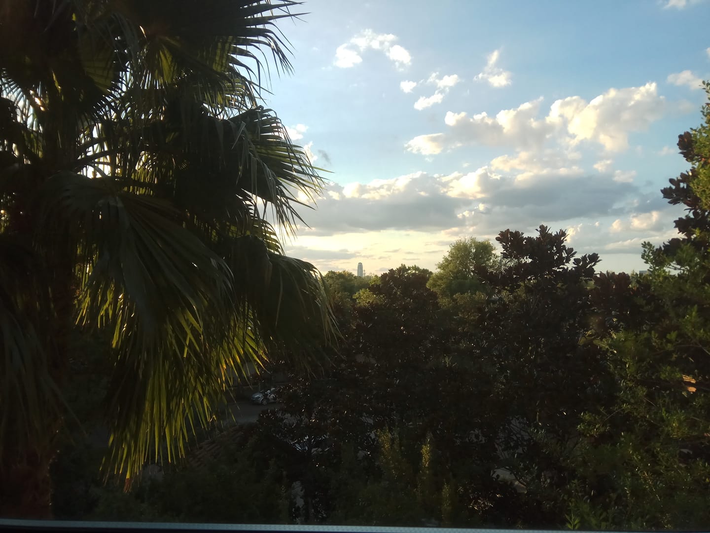 View through the window, Houston