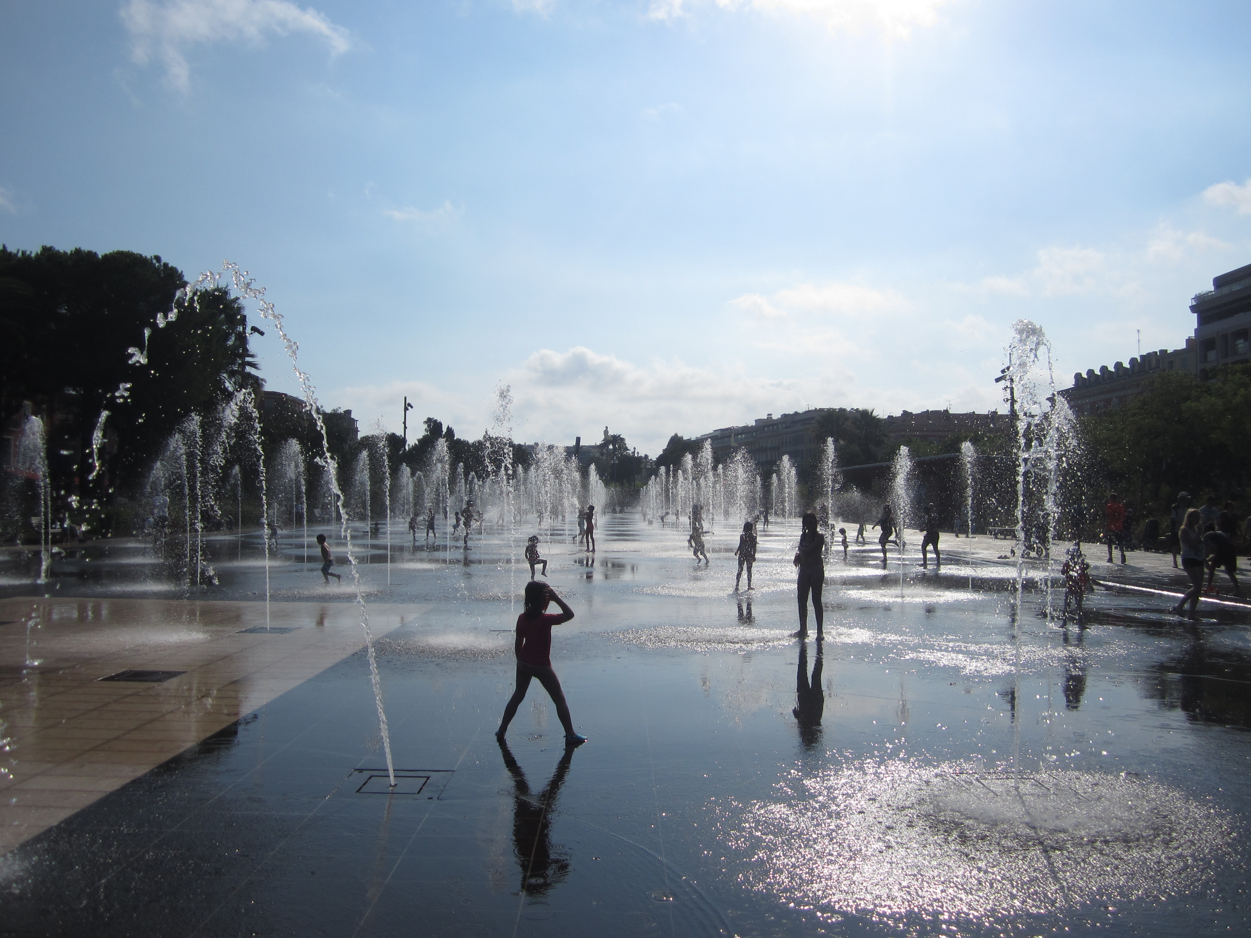 Child fountain, France