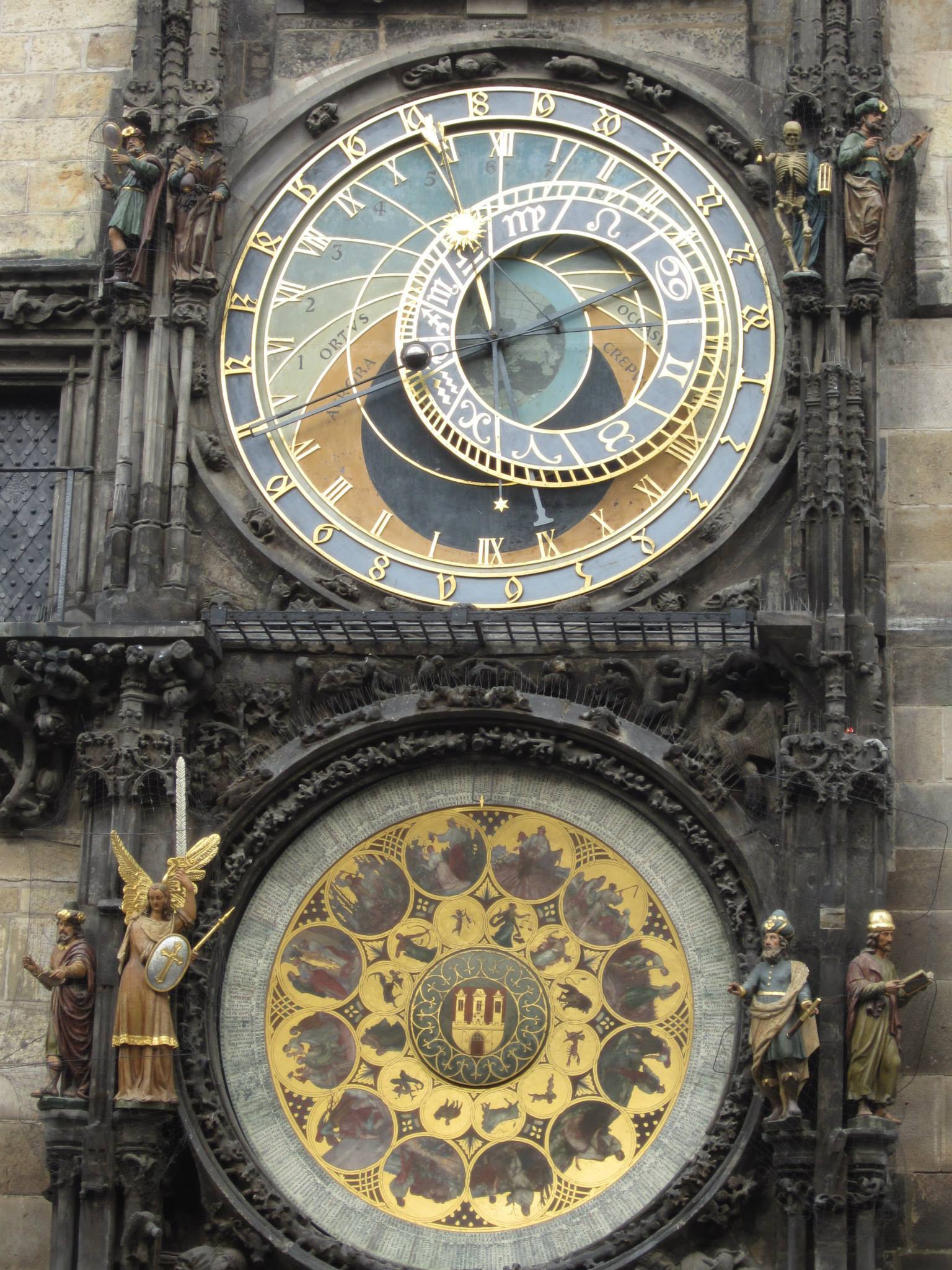 Old clock, Prague